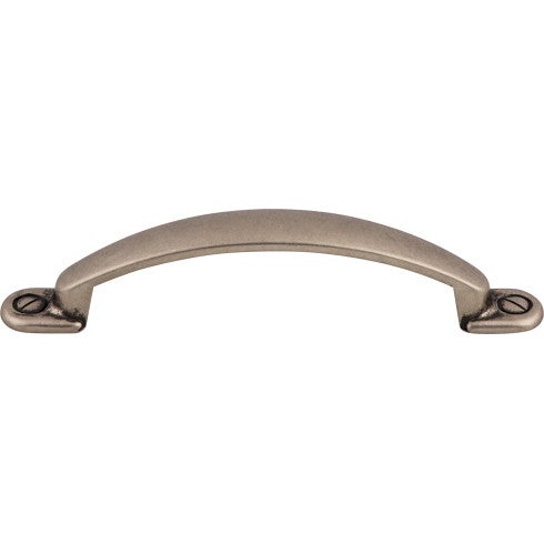 Top Knobs Arendal Pull 3 3/4" c-c in Pewter Antique