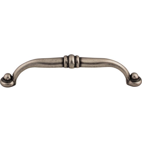 Top Knobs Voss Pull 5 1/16" c-c in Pewter Antique