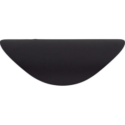 Top Knobs Nouveau Cup Pull 1 1/4" c-c in Flat Black