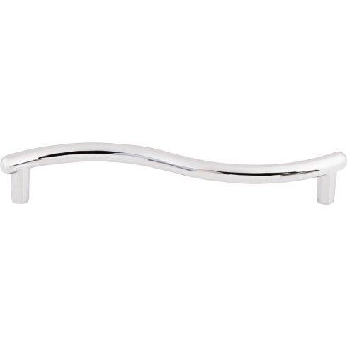 Top Knobs Spiral Pull 5 1/16" c-c in Polished Chrome