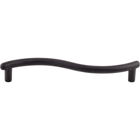 Top Knobs Spiral Pull 5 1/16" c-c in Flat Black