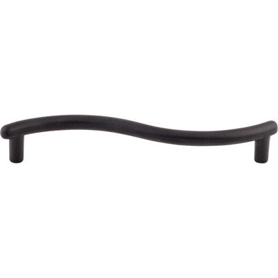 Top Knobs Spiral Pull 5 1/16" c-c in Flat Black