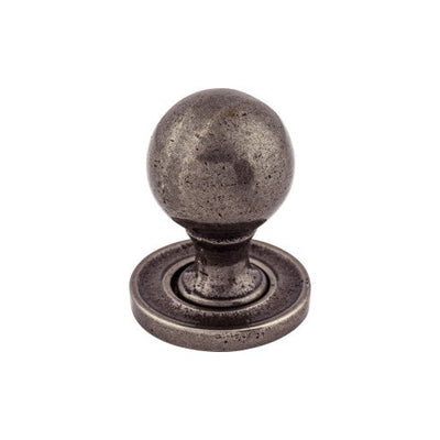 Top Knobs Paris Knob Smooth 1 1/16" in Cast Iron