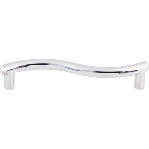 Top Knobs Spiral Pull 3 3/4" c-c in Polished Chrome