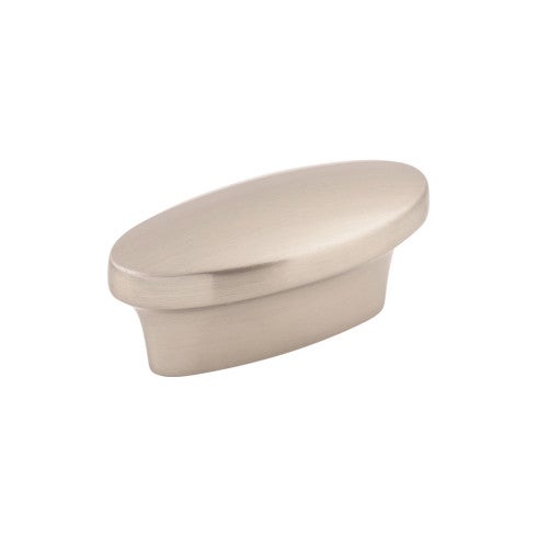 Top Knobs Oval Pull 5/8" c-c in Brushed Satin Nickel