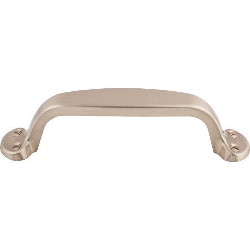 Top Knobs Trunk Pull 3 3/4" c-c in Brushed Satin Nickel