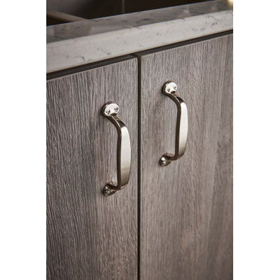 Top Knobs Trunk Pull 3 3/4" c-c in Brushed Satin Nickel