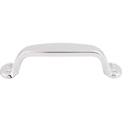 Top Knobs Trunk Pull 3 3/4" c-c in Polished Chrome