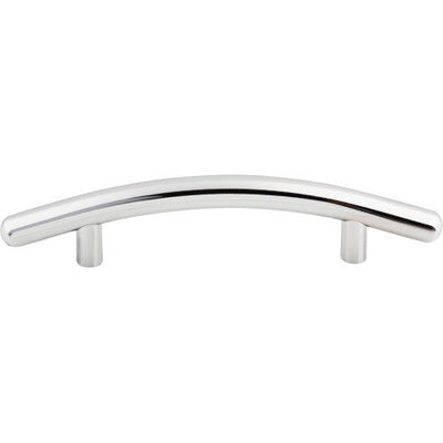 Top Knobs Curved Bar Pull 3 3/4" c-c in Polished Chrome