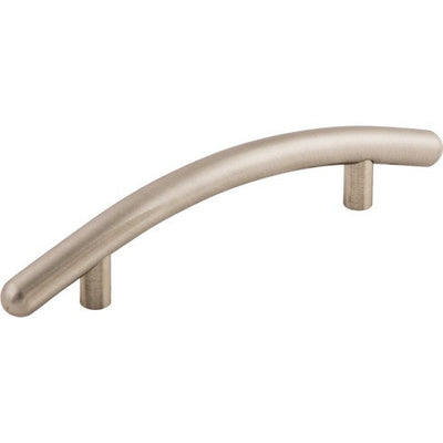 Top Knobs Curved Bar Pull 3 3/4" c-c in Brushed Satin Nickel