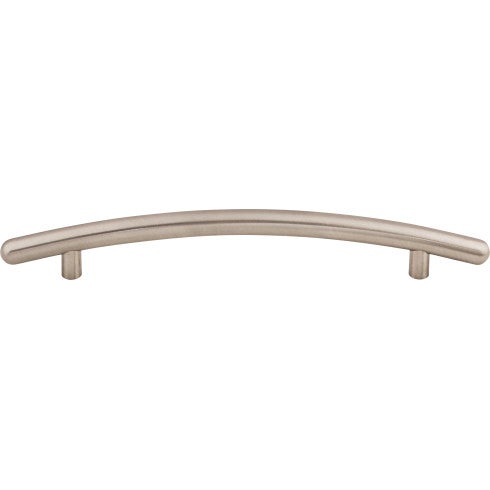 Top Knobs Curved Bar Pull 6 5/16" c-c in Brushed Satin Nickel
