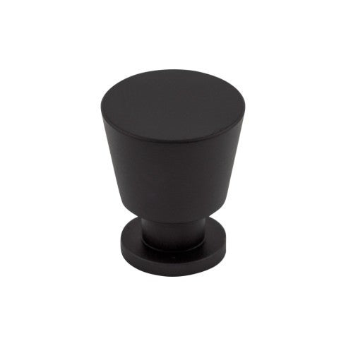 Top Knobs Rocks Knob 7/8" in Flat Black
