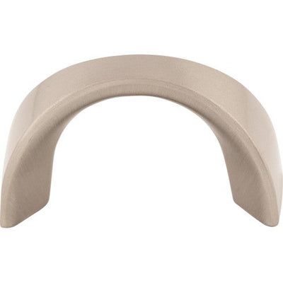 Top Knobs Crescent U-Pull in Brushed Satin Nickel