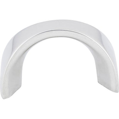 Top Knobs Crescent U-Pull in Polished Chrome