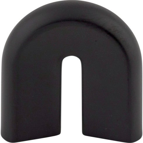 Top Knobs U, Pull in Flat Black