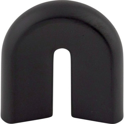 Top Knobs U, Pull in Flat Black