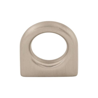 Top Knobs Ring Pull 5/8" c-c in Brushed Satin Nickel