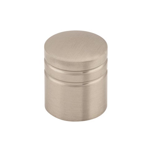 Top Knobs Stacked Knob 1" in Brushed Satin Nickel