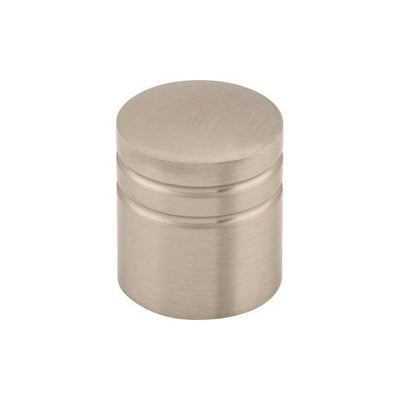 Top Knobs Stacked Knob 1" in Brushed Satin Nickel