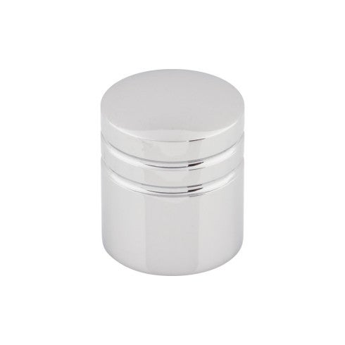 Top Knobs Stacked Knob 1" in Polished Chrome