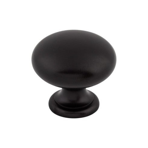 Top Knobs Mushroom Knob 1 1/4" in Patina Black