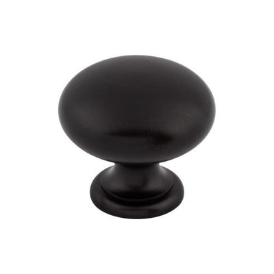 Top Knobs Mushroom Knob 1 1/4" in Patina Black