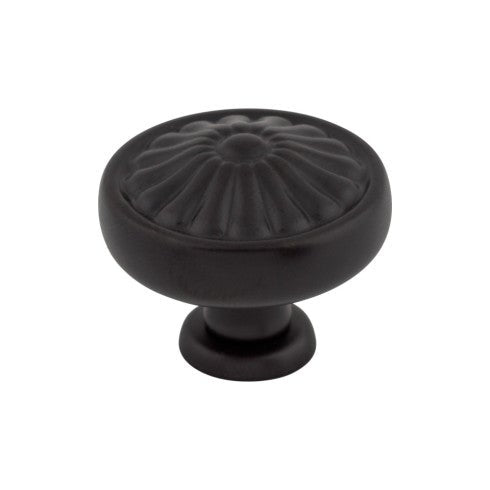 Top Knobs Flower Knob 1 1/4" in Patina Black