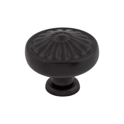 Top Knobs Flower Knob 1 1/4" in Patina Black