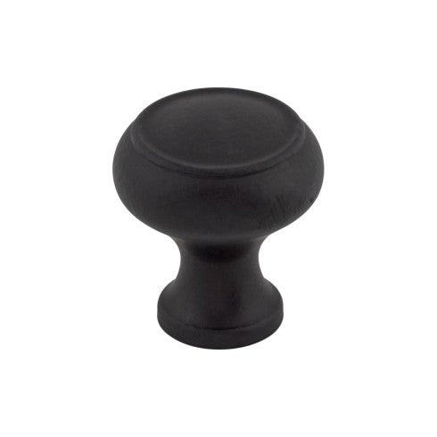 Top Knobs Normandy Knob 1 1/8" in Patina Black
