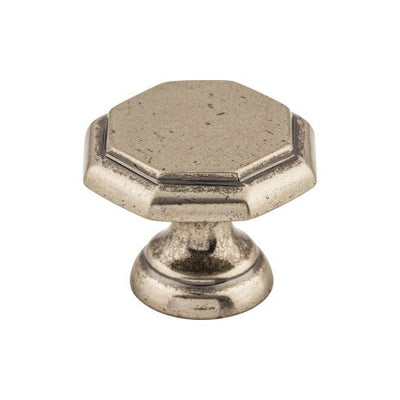 Top Knobs Devon Knob 1 1/4" in Pewter Antique