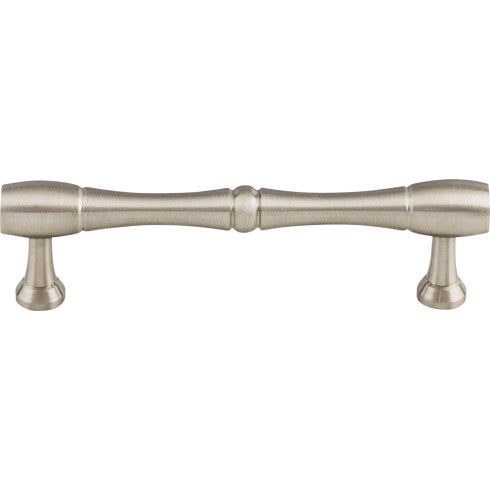 Top Knobs Nouveau Bamboo D Pull 3 3/4" c-c in Brushed Satin Nickel