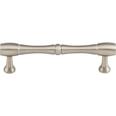 Top Knobs Nouveau Bamboo D Pull 3 3/4" c-c in Brushed Satin Nickel