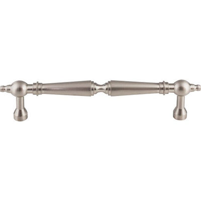 Top Knobs Asbury D Pull 7" c-c in Brushed Satin Nickel