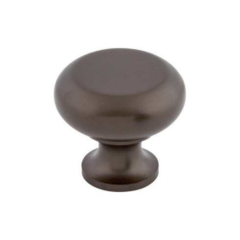 Top Knobs Flat Faced Knob 1 1/4" in Oil Rubbed Bronze
