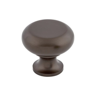 Top Knobs Flat Faced Knob 1 1/4" in Oil Rubbed Bronze