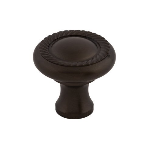 Top Knobs Swirl Cut Knob 1 1/4" in Oil Rubbed Bronze