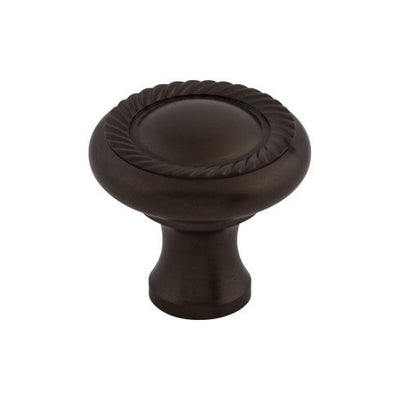 Top Knobs Swirl Cut Knob 1 1/4" in Oil Rubbed Bronze