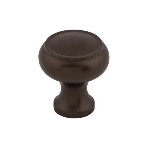 Top Knobs Normandy Knob 1 1/8" in Oil Rubbed Bronze
