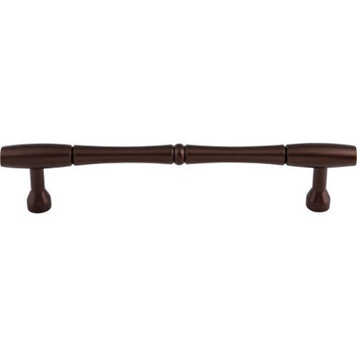 Top Knobs Nouveau Bamboo D Pull 7" c-c in Oil Rubbed Bronze