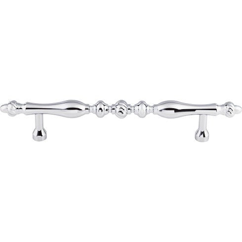 Top Knobs Somerset Melon Pull 7" c-c in Polished Chrome