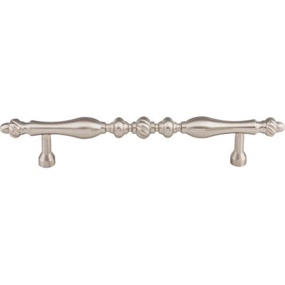 Top Knobs Somerset Melon Pull 7" c-c in Brushed Satin Nickel