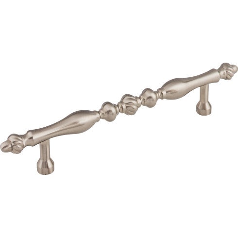 Top Knobs Somerset Melon Pull 7" c-c in Brushed Satin Nickel
