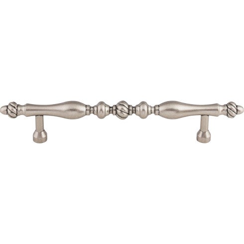 Top Knobs Somerset Melon Pull 7" c-c in Pewter Antique