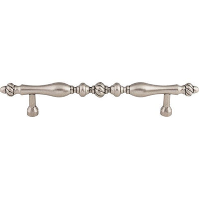 Top Knobs Somerset Melon Pull 7" c-c in Pewter Antique