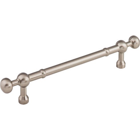 Top Knobs Somerset Weston Pull 7" c-c in Brushed Satin Nickel