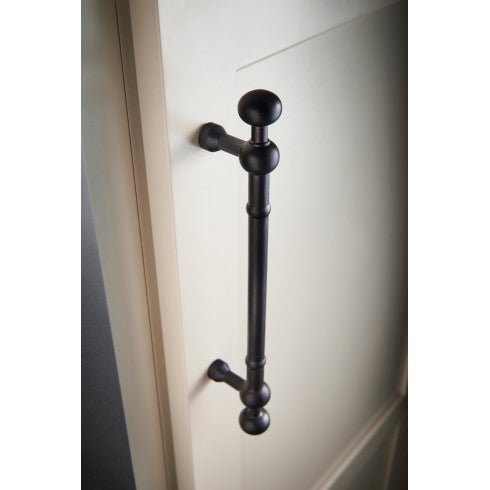 Top Knobs Somerset Weston Pull 7" c-c in Brushed Satin Nickel