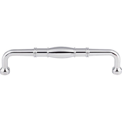 Top Knobs Normandy D Pull 7" c-c in Polished Chrome