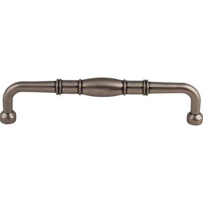 Top Knobs Normandy D Pull 7" c-c in Pewter Antique