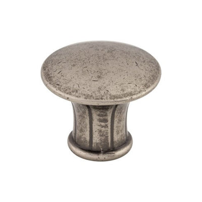 Top Knobs Lund Knob 1 1/4" in Pewter Antique