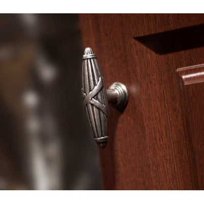 Top Knobs Ribbon & Reed T-Pull 2 3/4" in Oil Rubbed Bronze